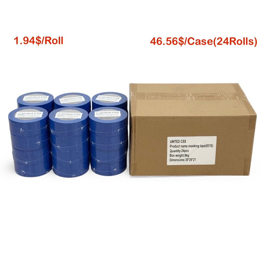 2" Painters Masking Tape Blue 60yards