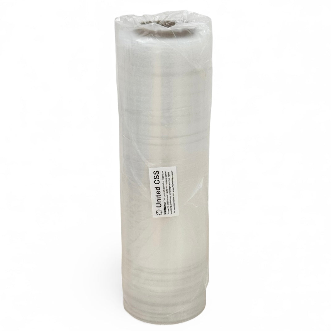 Clear Stretch Film Shrink Wrap 18"x1500ft 80G