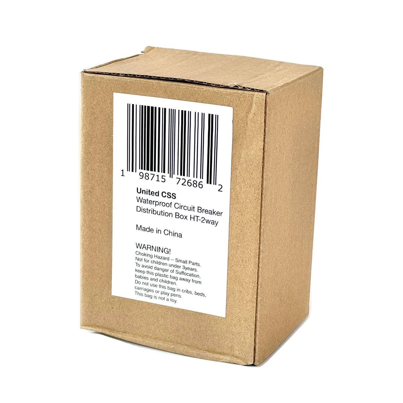 Waterproof Electrical Circuit Breaker Distribution Box IP65 HT-2Way