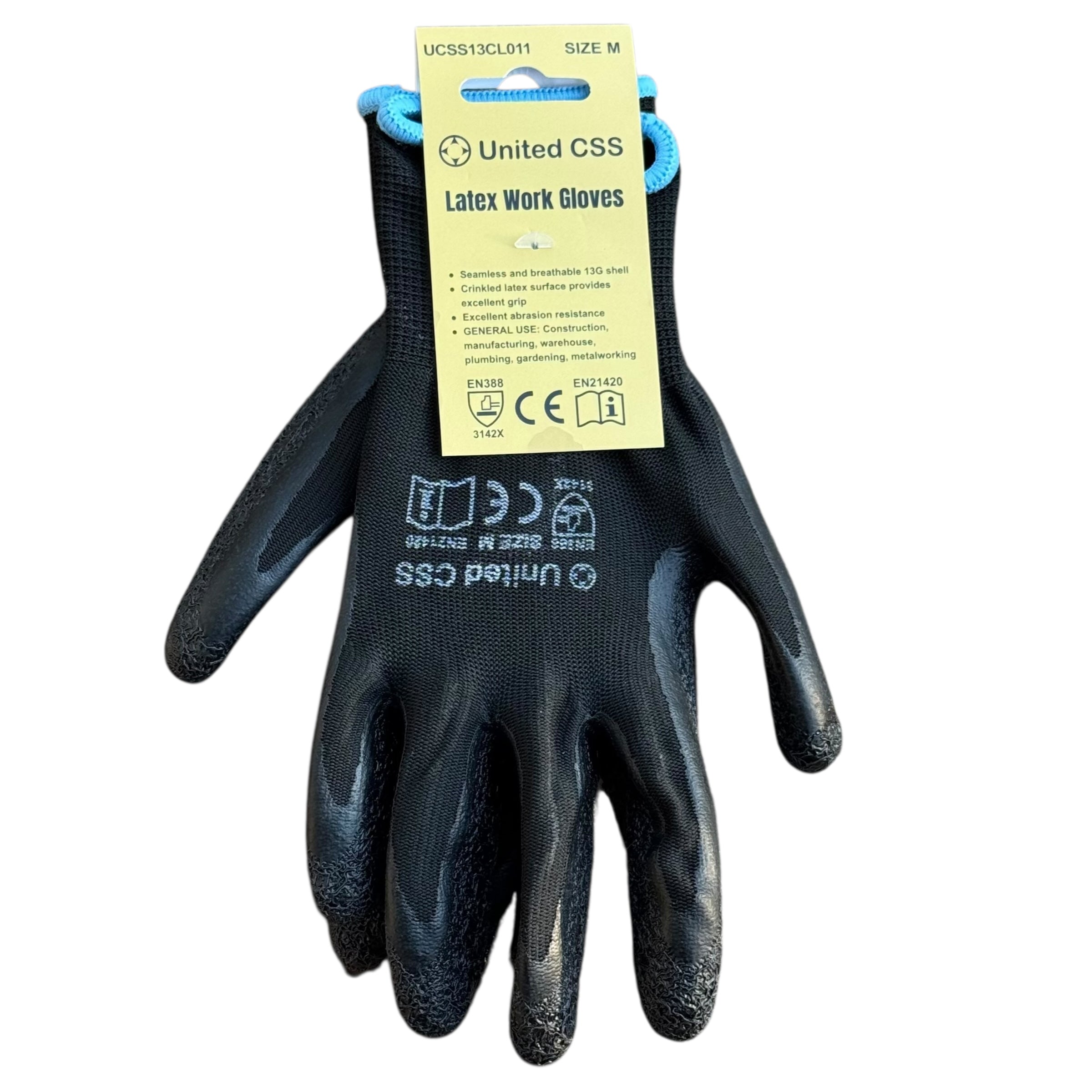 Latex Work Gloves 12pairs