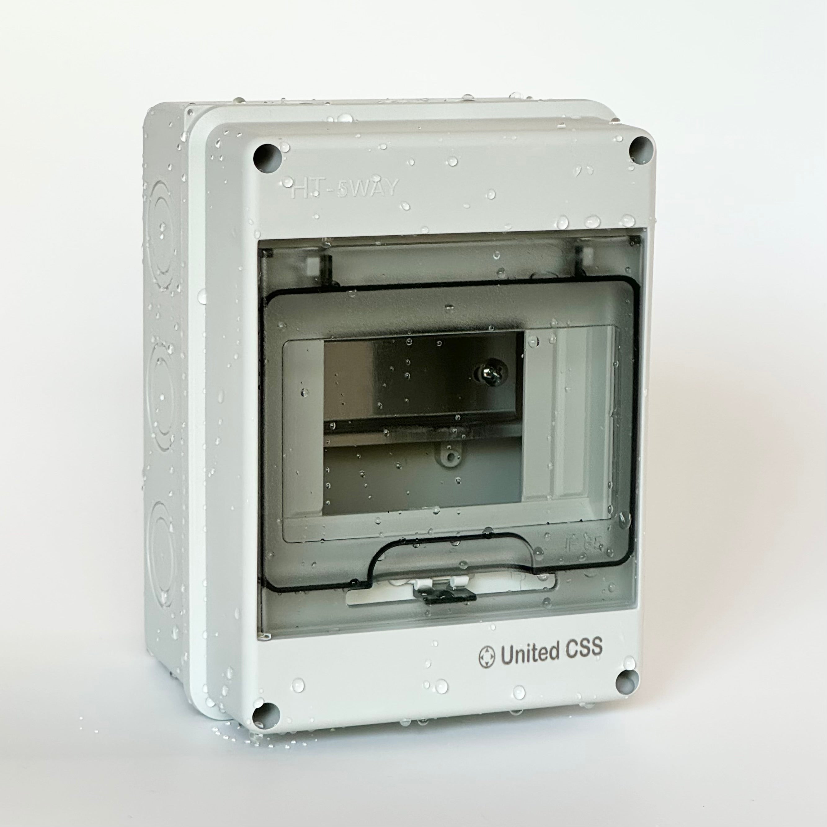 Waterproof Electrical Circuit Breaker Distribution Box IP65 HT-5Way