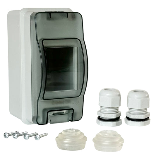 Waterproof Electrical Circuit Breaker Distribution Box IP65 HT-2Way