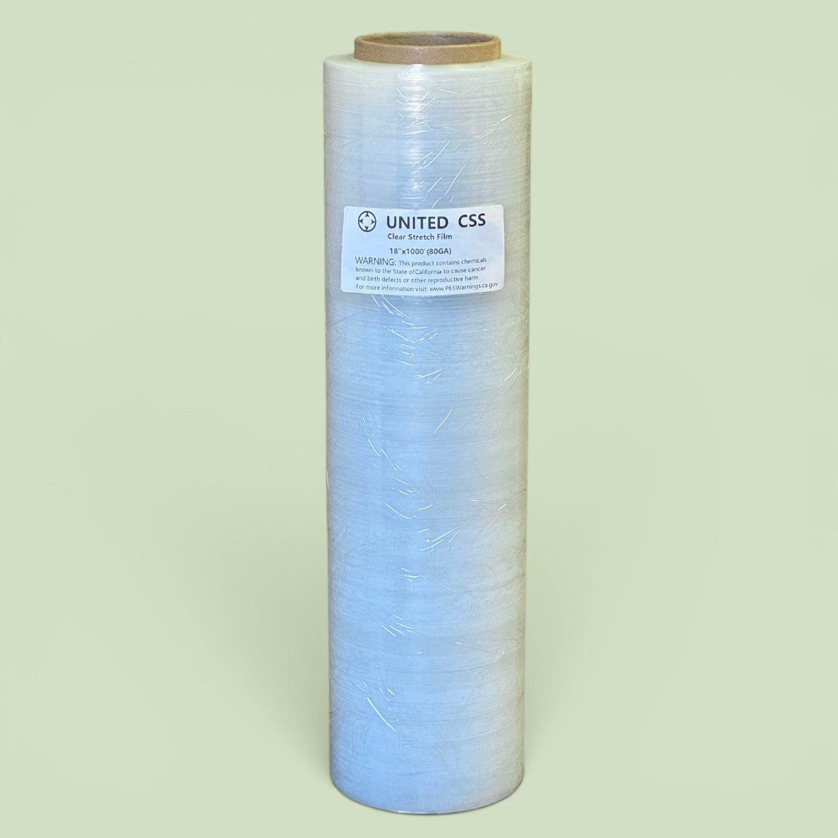 Clear Stretch Film 18"x1000ft 80G Shrink Wrap