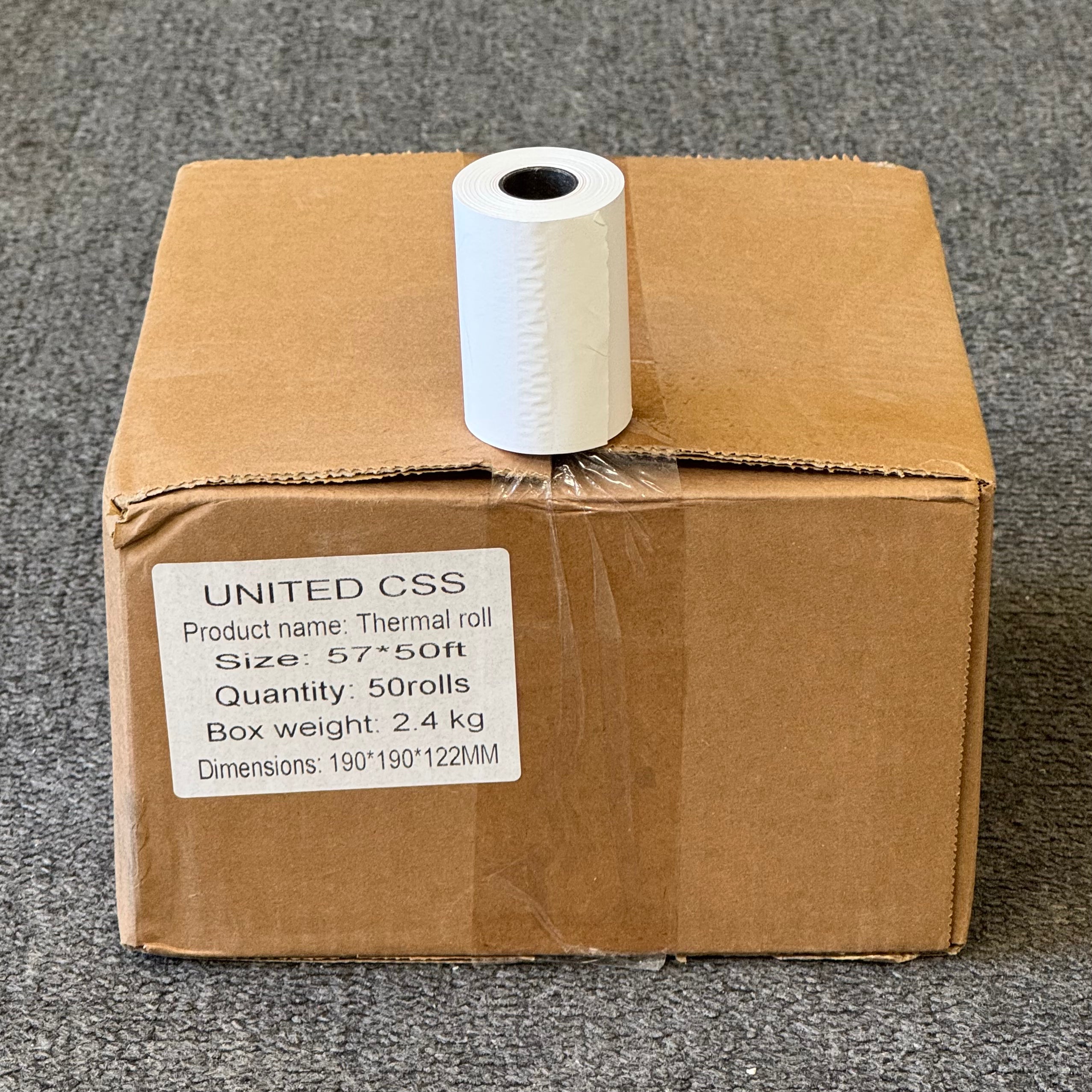Thermal Paper Roll 2-1/4"x50' Case (1x50)