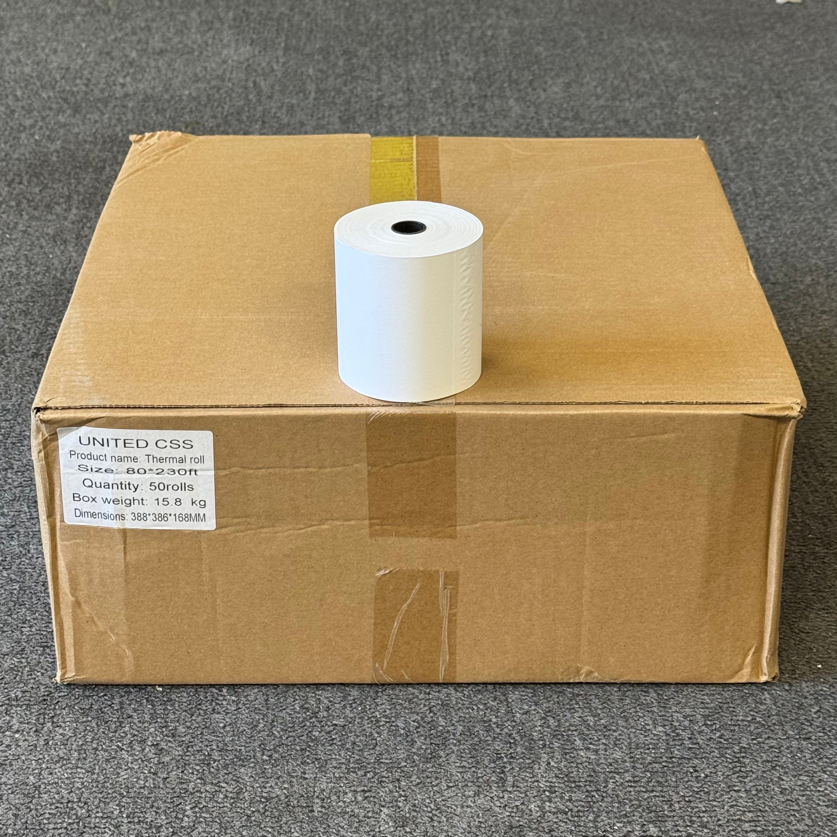 Thermal Paper Roll 3-1/8"x230' Case (1x50)