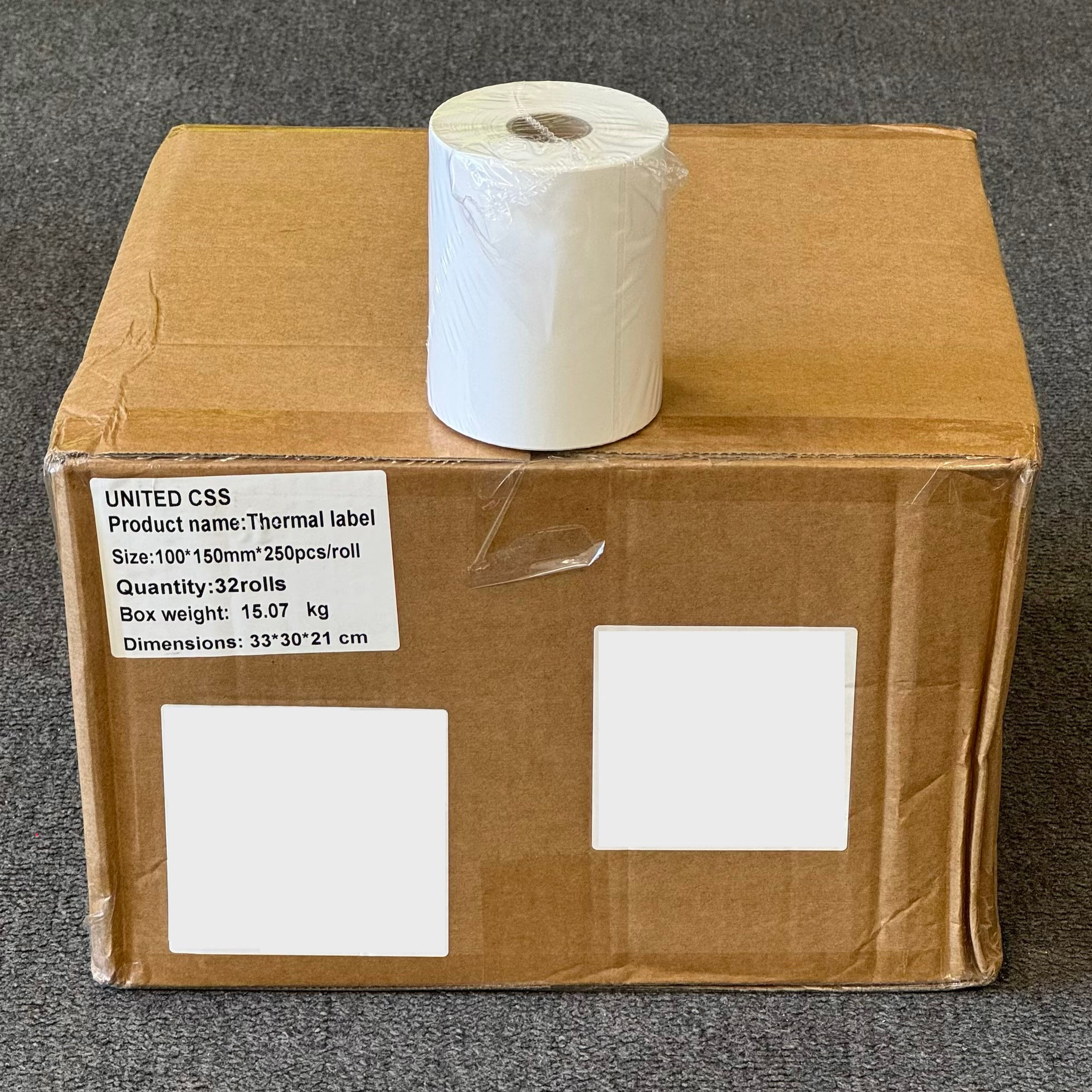 Thermal Label 4"x6" Roll 250pcs