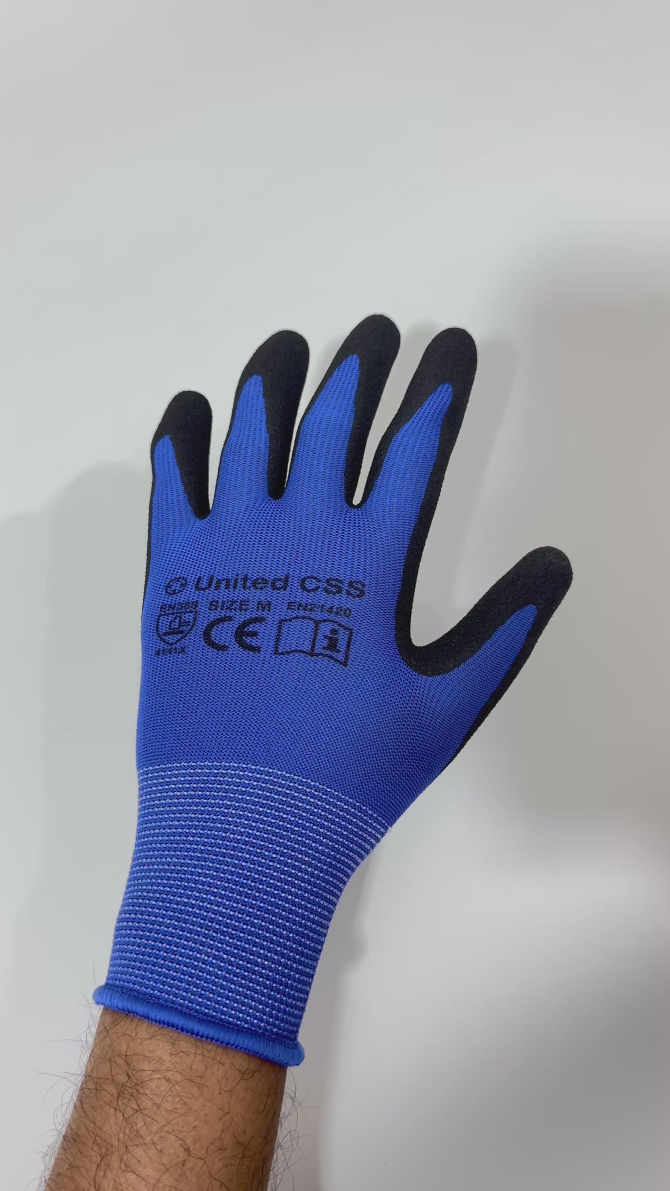 Nitrile Work Gloves 12pairs